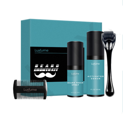 Beard Growth Liquid Beard Care Set Beard Growth Liquid Beard Care Set